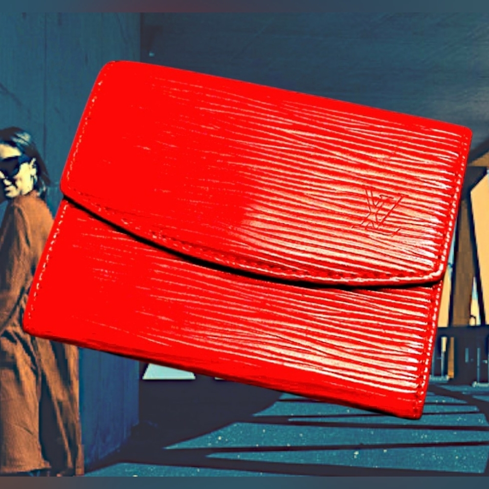 🍒💋Louis Vuitton Red Designer Women's Wallet